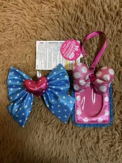 ミニーのファンダーランド　カードホルダー　ヘアゴム　セット　パルパル　ミニパル