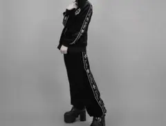 DimMoire ベロアジャージセットアップ Black - メルカリ