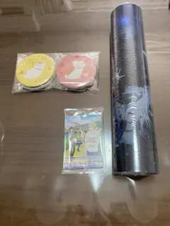 夏目友人帳　葉月の記　ポスター　缶バッジ　カード