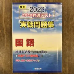 2023 駿台 大学入学共通テスト 実戦問題集 国語