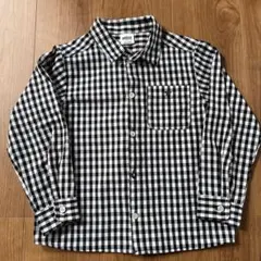 【美品】BREEZE 長袖シャツ サイズ120 チェック柄