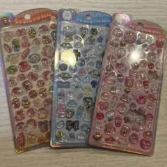 3枚セットうるちゅるポップシール