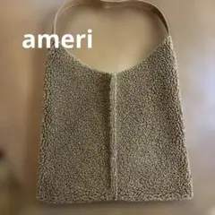アメリヴィンテージ ボア スエード トートバッグ Ameri vintage