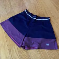 New Balance ネイビー ピンク ショートパンツ