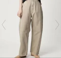 upper heights conte デニムパンツベージュ25