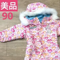 【美品】IGNIOイグニオ ディズニー　マリーちゃん　スキーウェア　90