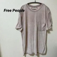 ❤️Free People 半袖 Tシャツ 淡いピンク トップス カットソー