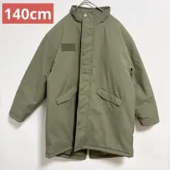 キッズ ミリタリージャケット コート カーキ 140cm