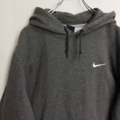 ナイキ パーカー スウェット フーディー グレー 裏起毛 スウォッシュ