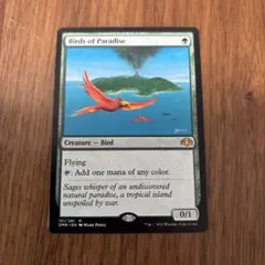 MTG 極楽鳥 英語版 1枚 foil 8ED - メルカリ