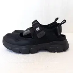 SHAKA スポーツサンダル ブラック 厚底 ベルクロのサムネイル