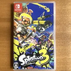 Nintendo Switch スプラトゥーン3 ソフト