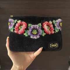 フェイラー花柄手帳型スマホケース ネイビー 専用 - メルカリ