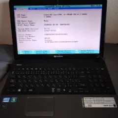 GatewayノートPC Core i3-3217U 4GB Windows10 - メルカリ