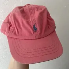 POLO ピンク キャップ