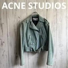 Acne Studios スエード ダブルライダース アクネのサムネイル