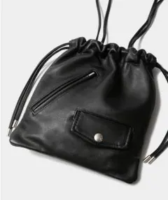 beautiful people riders drawstring bag