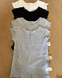 UNIQLO アンダーシャツ 90cm 4枚セット