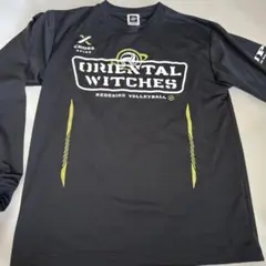 ORIENTAL WITCHES 長袖　シャツ　ブラック　ユニセックス　Sサイズ