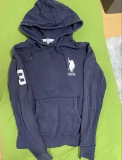 U.S. Polo Assn. パーカービックロゴ入り