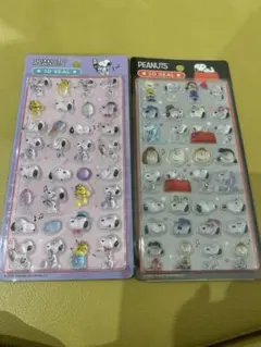 スヌーピー　3Dシール