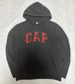 ミ*ト様 【レア配色】00s old gap ロゴパーカー チェック柄 ブラック