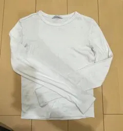ZARA ホワイト 長袖Tシャツ
