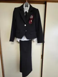 フォーマルスーツ 黒 レディース
