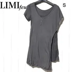 リミフゥ レイヤード カットソー LIMI feu シルク混レーヨン アシメのサムネイル