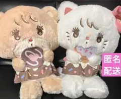 mikko×サンリオキャラクターズ　ドーナツ　BIGぬいぐるみ ムース　ラテ