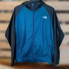 THE NORTH FACE フード付きジャケット 青黒