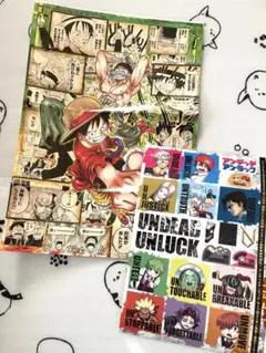 ジャンプGIGA 付録　ワンピースポスター　アンデッドアンラックシール