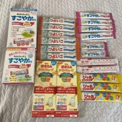 BeanStalk すこやかM1 つよいこ明治ほほえみ粉ミルクまとめ売り