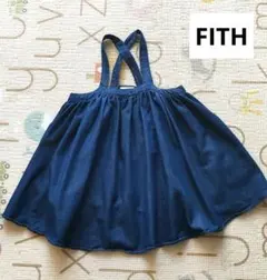 フィス　ライトデニム　ジャンパースカート