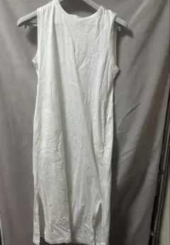 ロングワンピース ノースリーブ