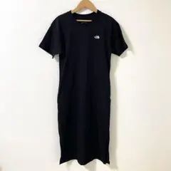 【美品】ノースフェイス ショートスリーブワンピースクルー 黒 NTW82530のサムネイル
