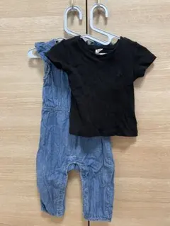 セット売り　babyGAP ロンパース カバーオール 80cm Tシャツ