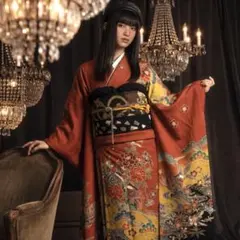 美品】あいはら友子 赤富士に鳳凰 15号(86cm× 74cm) - メルカリ