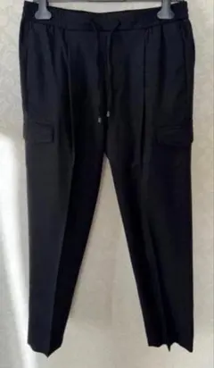 極美品 ジャブスアルキヴィオ SPACE FIT ウール混 カーゴパンツ 50