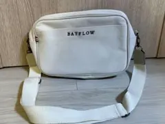 BAYFLOW アイボリー ショルダーバッグ