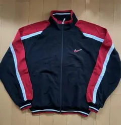 NIKE ナイキ スウォッシュロゴ 刺繍 トラックジャケット 銀タグ y2k