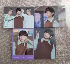 BTS SOWOOZOO ミニフォト 4枚セット テテ V ユニット 集合