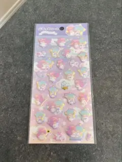 リトルツインスターズ ぷくっと シール サンリオ キキララ