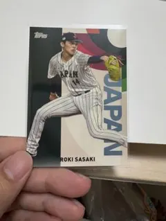 Topps 佐々木朗希 WBC-13 カード - メルカリ