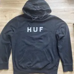 HUF パーカー　黒　Mサイズ