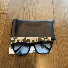 Zoff 目黒蓮着用モデルブラック サングラス ケース付き