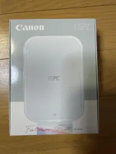 新品未開封Canon スマホ専用ミニフォトプリンター iNSPiC ホワイトのサムネイル
