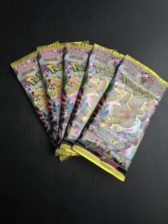 ト*卵様 ポケモンカード　メガドリームex　5パック まとめ売り