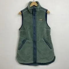 L.L.BEAN フリース ダブルジップ ベスト チュニック VINTAGE