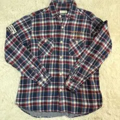 BACK NUMBER ネルシャツ サイズM【８５】